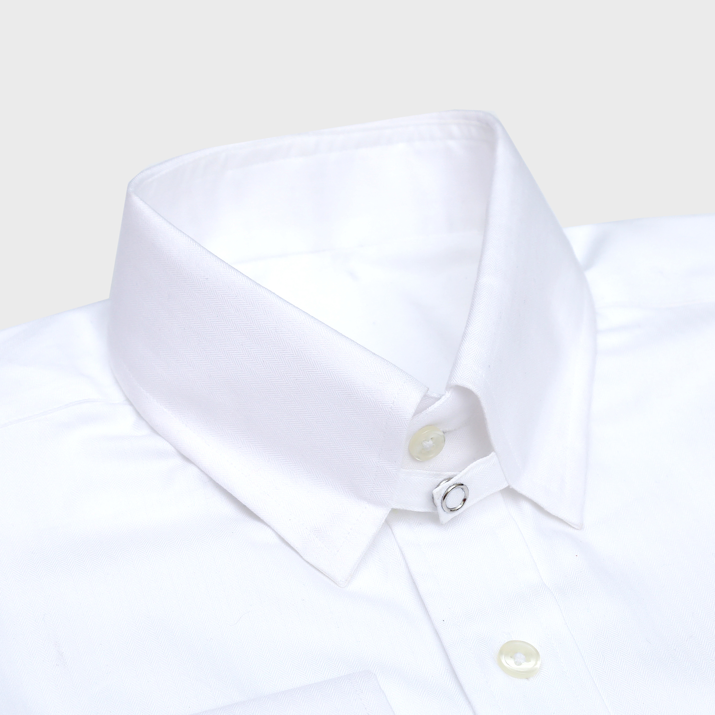 Fine Herringbone - SwanShirts